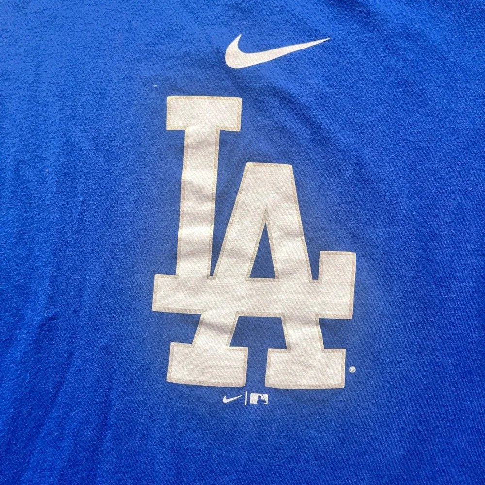 Nike Los Angeles‎ Dodgers Women S Blue Excellent 2020 World Series Champions Tee
